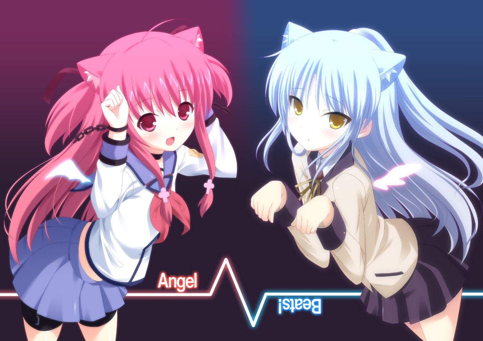 Angel Beats ユイ Angel Beats 天使 壁紙 Tsundora Com