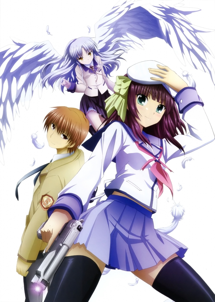 Angel beats обои на телефон