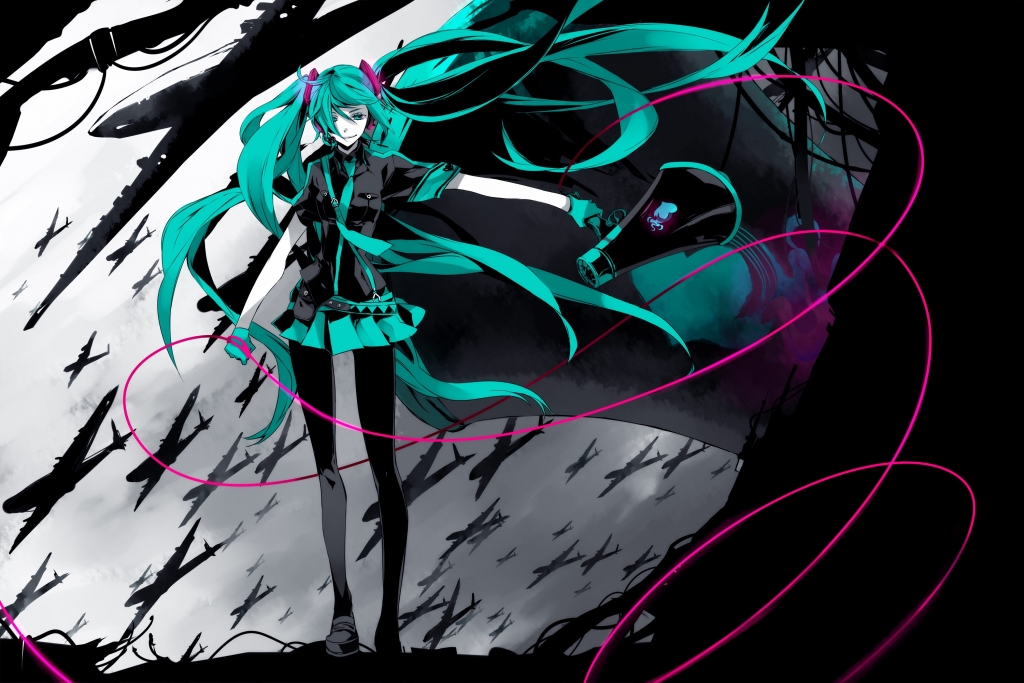 ボーカロイド 初音ミク 壁紙 Tsundora Com