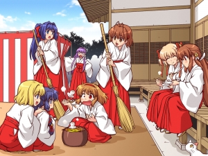 CLANNAD【藤林杏,古河渚】深崎暮人 壁紙 | tsundora.com