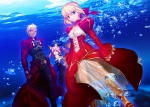 Fate/stay night,Fate/EXTRA【アーチャー,キャスター（Fate/EXTRA）,セイバー・ブライド,セイバー（Fate/EXTRA）】武内崇 #100539
