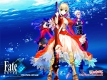 Fate/stay night,Fate/EXTRA【アーチャー,セイバー・ブライド,セイバー（Fate/EXTRA）,遠坂凛】 #100581