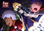 Fate/stay night,Fate/stay night Unlimited Blade Works【アーチャー,ランサー,セイバー】 #128834