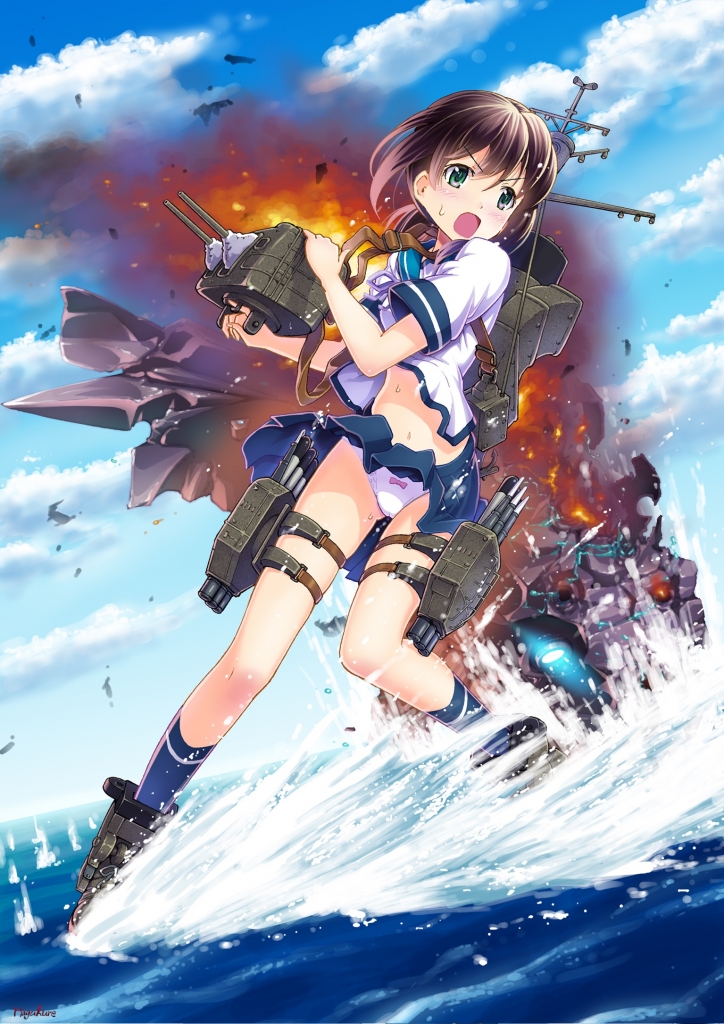 艦隊これくしょん 艦これ 吹雪 壁紙 Tsundora Com