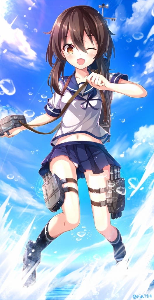 艦隊これくしょん 艦これ 吹雪 壁紙 Tsundora Com