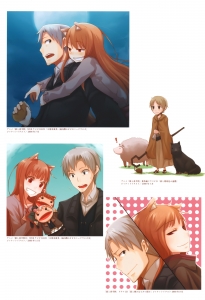 狼与香辛料小梅けいと小梅京人画集狼と麦と林檎の風景- 不移之火