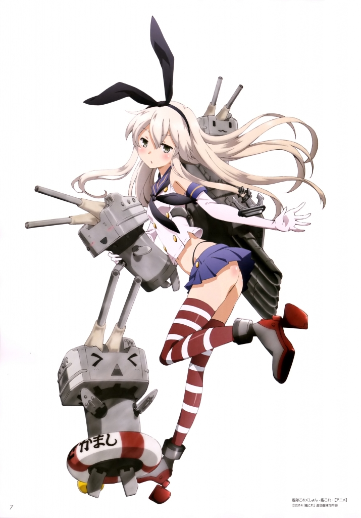 艦隊これくしょん 艦これ 連装砲ちゃん 島風 壁紙 Tsundora Com