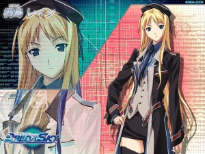 リセ　旧lycee 桐島レイン　バルドスカイ　ネオパラ　NP 戯画 BALDRSKY 桐島レイン 複製サイン色紙 ﾊﾞﾙﾄﾞｽｶｲｷﾘｼﾏﾚｲﾝﾌｸｾｲｻｲﾝｼｷｼ