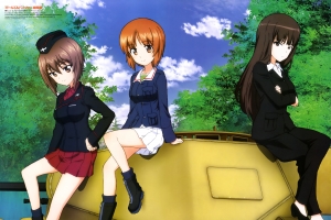 ガールズ&パンツァー　ガルパン　秋山好子　ガレージキット 秋山優花里 (GIRLS und PANZER) / ガレージキット（Modelkasten