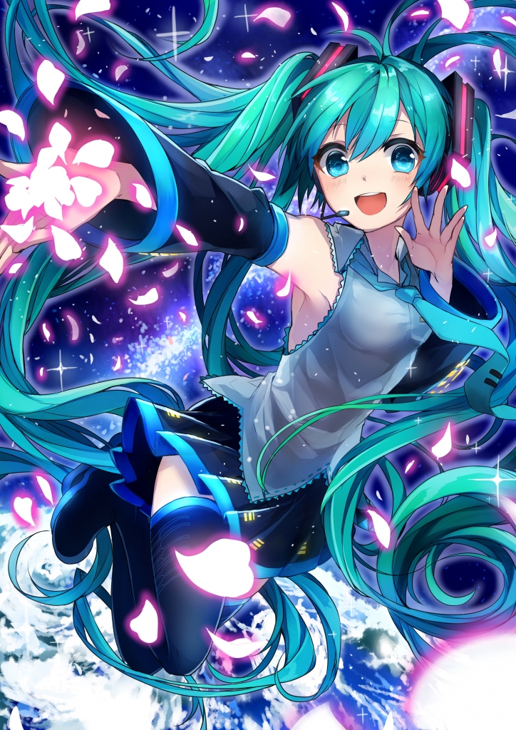 完了しました 初音 ミク 壁紙 高 画質 ミステリー アニメ