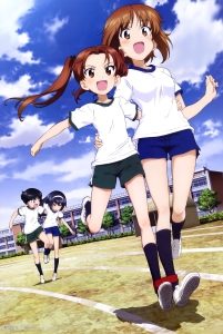 河嶋桃　角谷杏　figma用ガールズ&amp;パンツァー ガールズ＆パンツァー 角谷 杏 / 小山 柚子 / 河嶋 桃 抱き枕