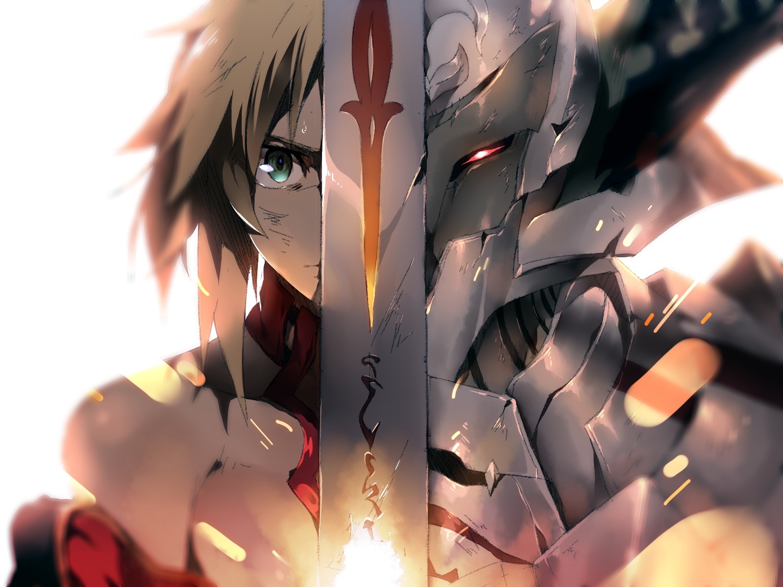 Fatestay Nightfategrand Orderfateapocrypha【赤のセイバーモードレッド】 壁紙 3819