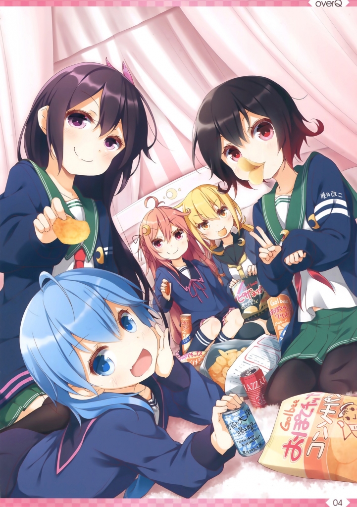 艦隊これくしょん 艦これ 睦月 如月 水無月 皐月 卯月 壁紙 Tsundora Com