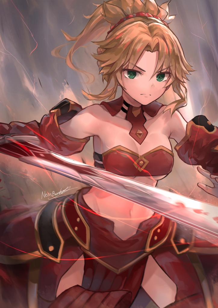 Fate Stay Night Fate Grand Order Fate Apocrypha 赤のセイバー