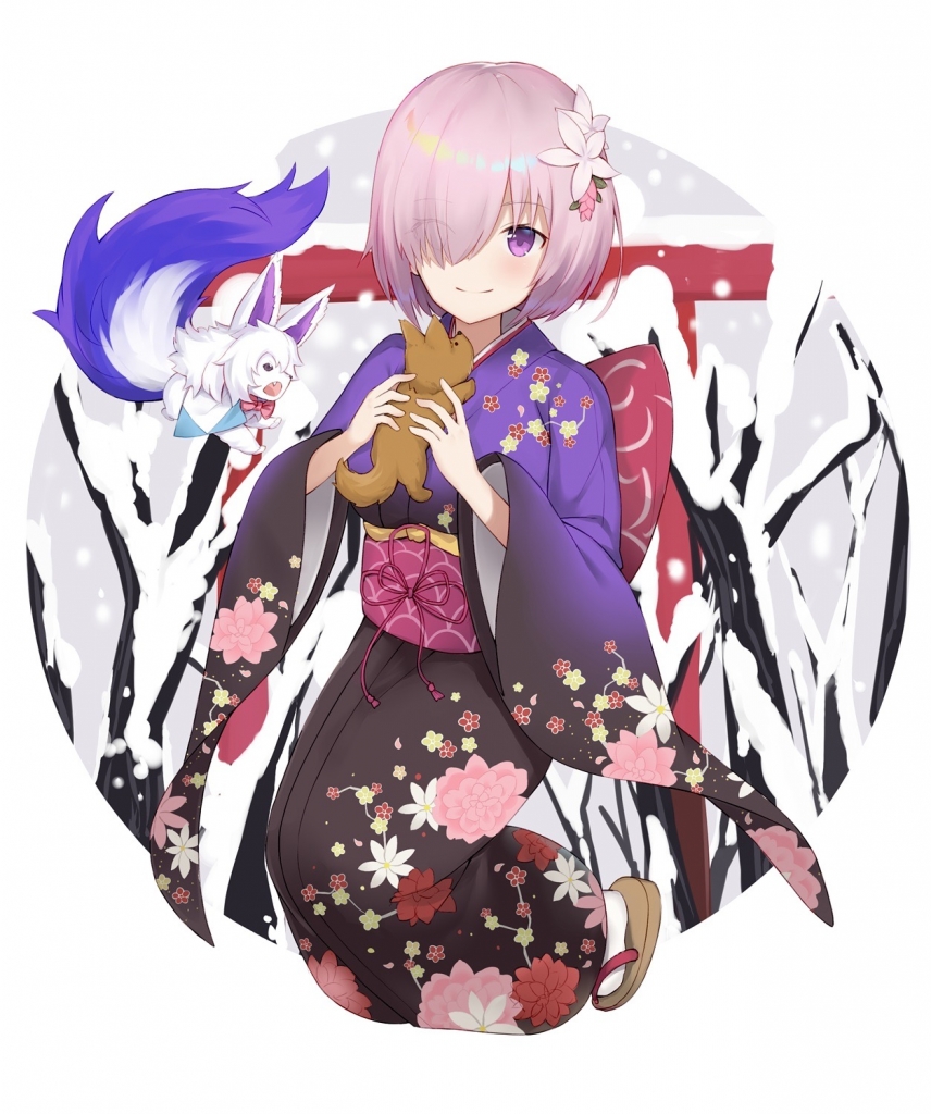 Fate Stay Night Fate Grand Order フォウ シールダー Fate Grand Order マシュ キリエライト 壁紙 Tsundora Com