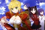 Fate/EXTRA Last Encore,Fate/stay night【セイバー・ブライド,セイバー（Fate/EXTRA）,間桐桜,間桐慎二,遠坂凛】 #309998