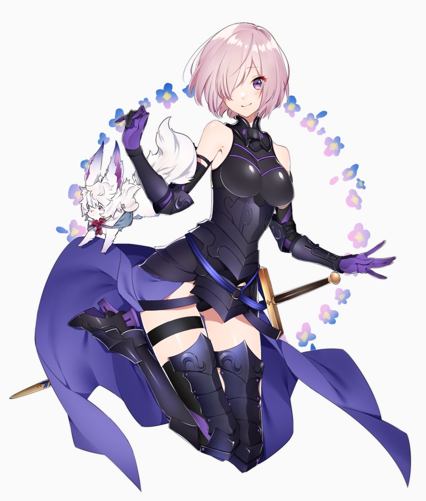 Fate Stay Night Fate Grand Order フォウ マシュ キリエライト 壁紙 Tsundora Com