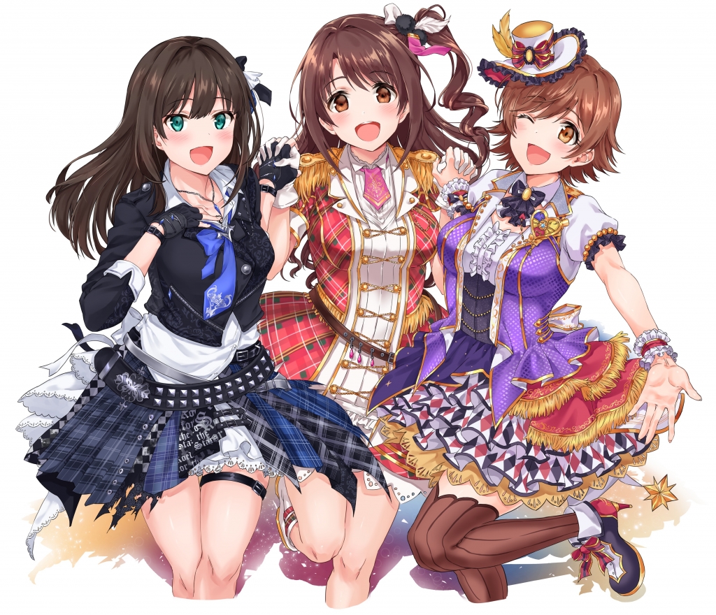 The Idolm Ster シンデレラガールズ 本田未央 渋谷凛 島村卯月 壁紙 Tsundora Com