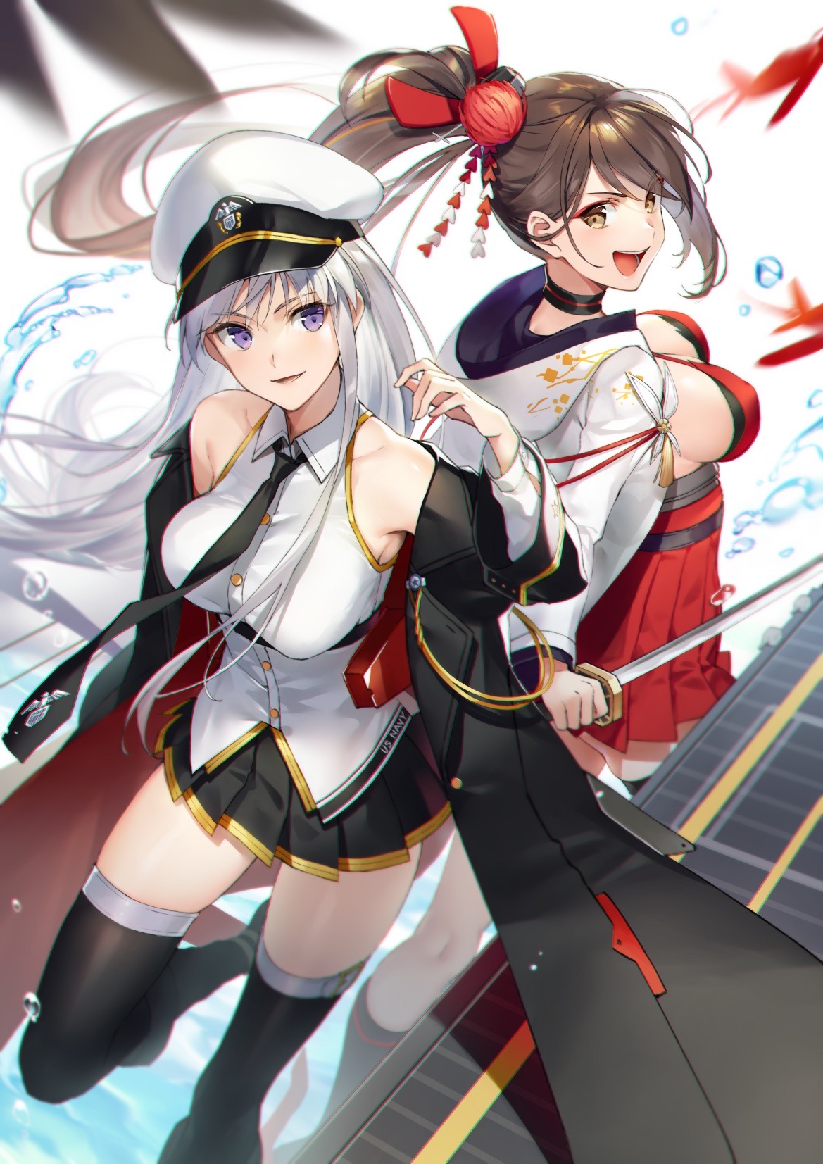 アズールレーン【エンタープライズ,瑞鶴（アズールレーン）】 壁紙 | tsundora.com