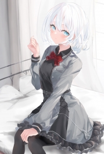 探偵はもう、死んでいる。【君塚君彦,シエスタ(探偵はもう、死んでいる。),アリシア(探偵はもう、死んでいる。)】 壁紙 | tsundora.com