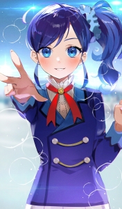 【即納！最大半額！】 アイカツ!【霧矢あおい,星宮いちご】 壁紙 | tsundora.com ゲームセンター・ゲームカード