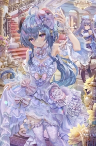 α1 原神 甘雨&刻晴&バーバラ&アンバー&ジン&ノエル スリーブ&プレイマット genshin_4413.jpg